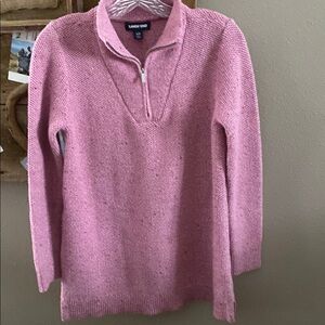 Lands' End Women's Pink Sweater
